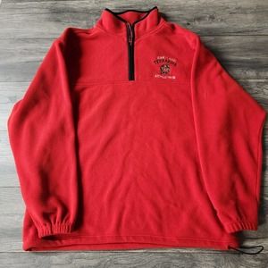 Vintage 90’s Embroidered Maryland Terrapins Pullover 1/4 Zip Sweatshirt Sz XL
